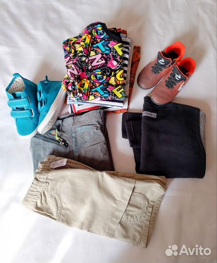 Одежда и обувь весна/лето, пакет 5-6 лет