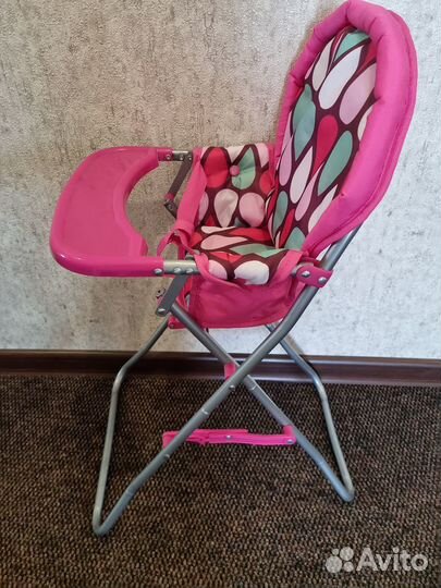Кукольный стульчик для кормления