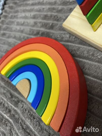 Развивающие деревянные игрушки