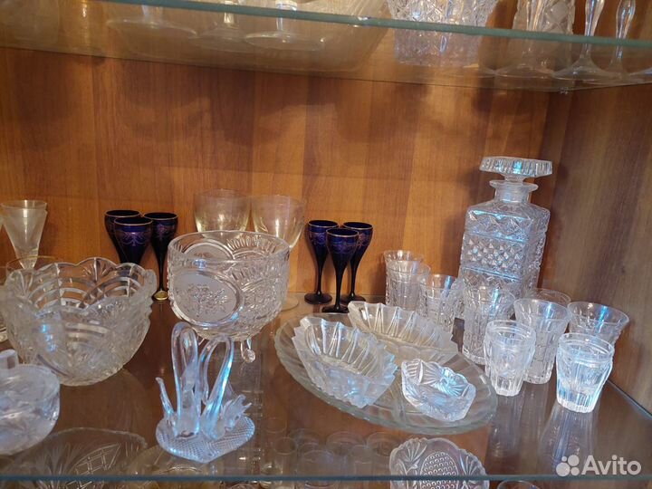 Хрустальная посуда СССР