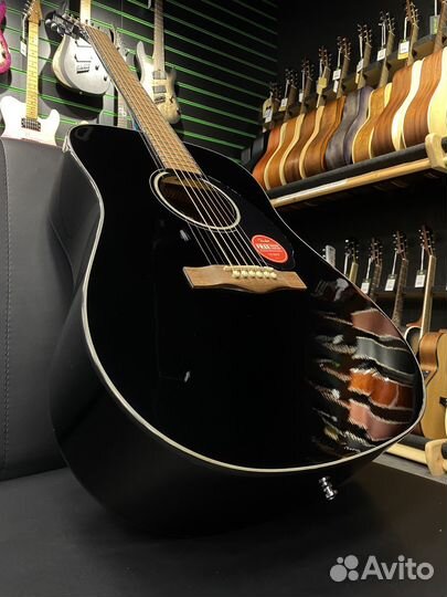 Fender CD 60 BLK WN акустическая гитара (Новая)
