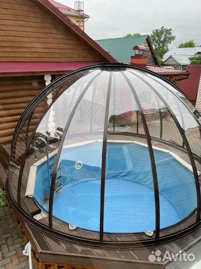 Павильон для бассейна. Купол для бассейна