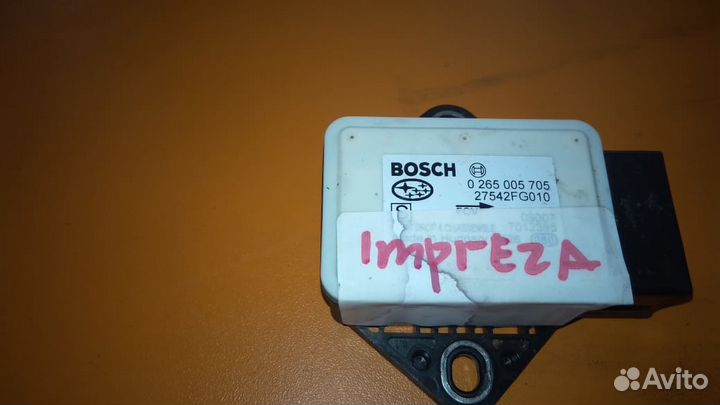 Датчик ускорения на Subaru Impreza Forester