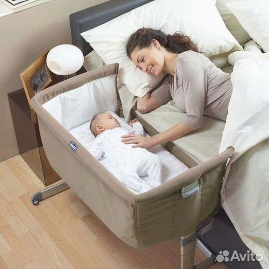 Прокат Аренда Приставная кроватка chicco