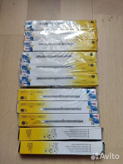 Галогенная лампа Lexman R7s, 118 мм, 500 Вт