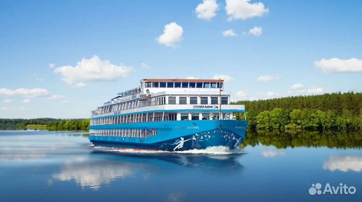 Круиз по рекам РФ на 6-9 нч