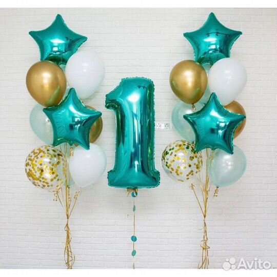 Композиции из шаров на день рождения