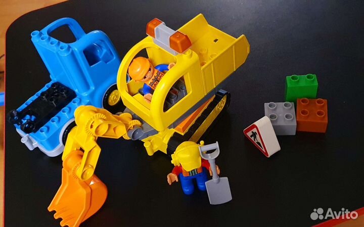 Конструктор lego duplo 10812 дорожная техника