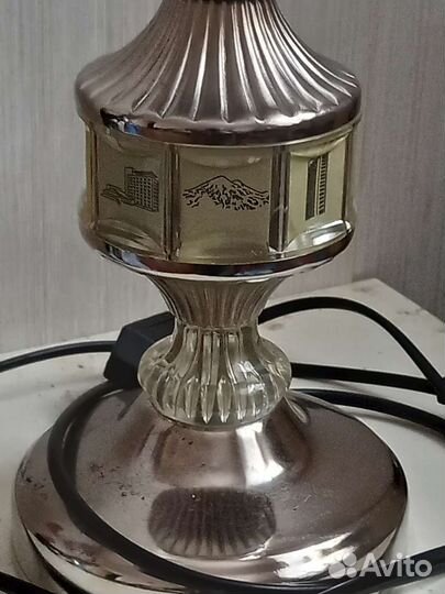 Лампы настольные времени СССР