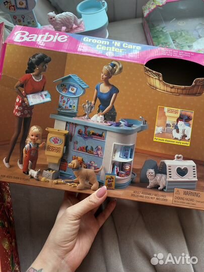 Набор ветеринарный центр Barbie Mattel