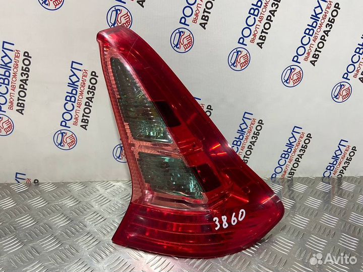 Фонарь правый Citroen C4