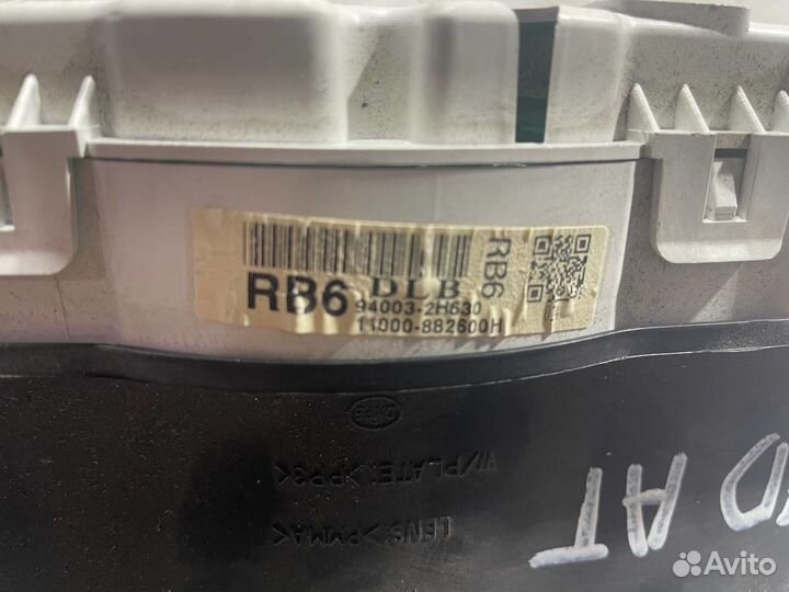 Панель приборов Hyundai Elantra