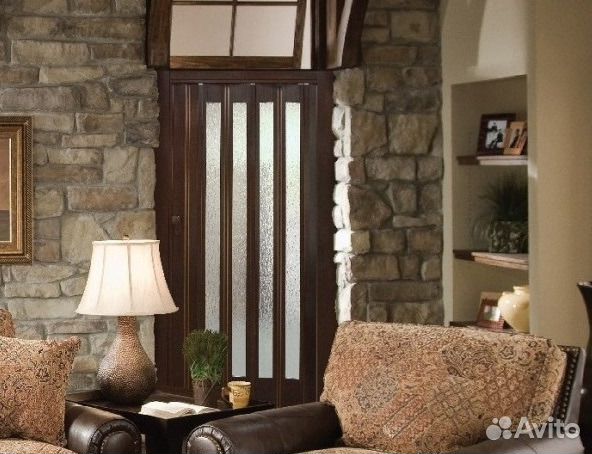 Перегородка дверь гармошка в студию, в Нальчике
