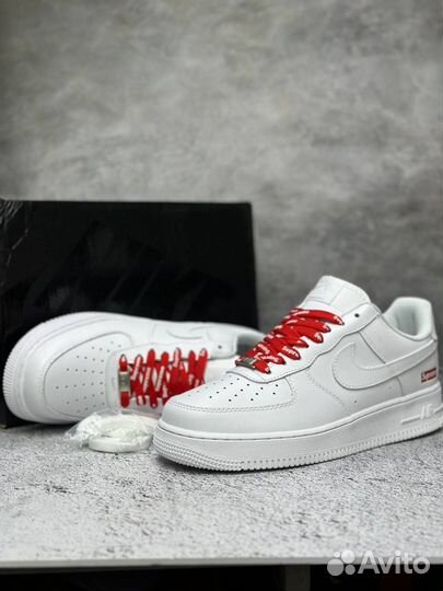 Мужские Кроссовки Nike Air Force 1 x Supreme