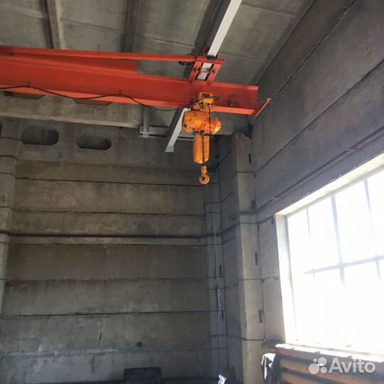 Кран-балка подвесная г\п 5т. пролетом 9м