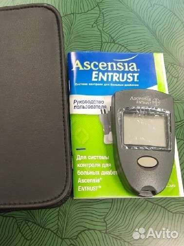 Ascensia Entrust глюкометр новый