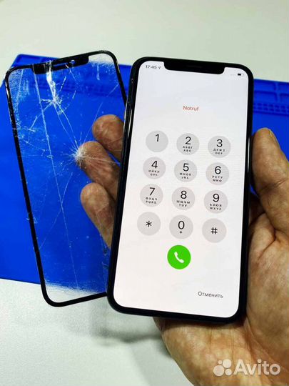 Переклейка стекла iPhone