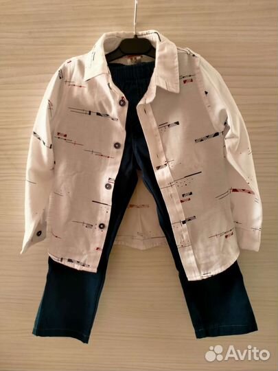 Костюм(рубашка и брюки) для мальчика