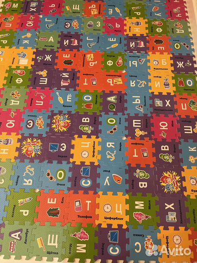 Мягкий коврик пазл