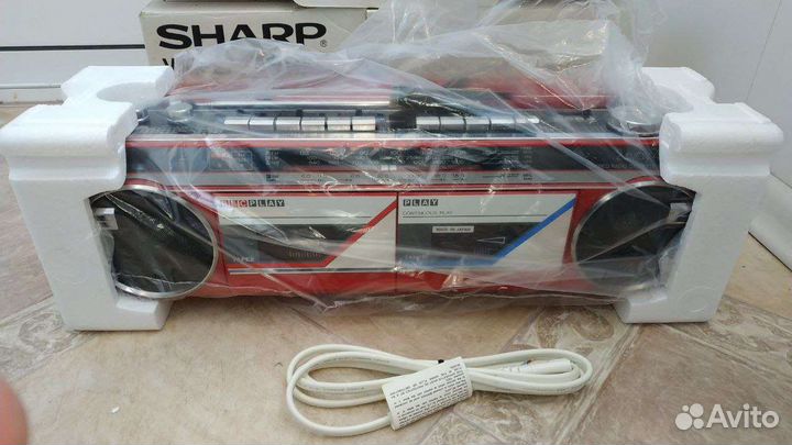 Винтажная магнитола Sharp WQ-272EF,новая