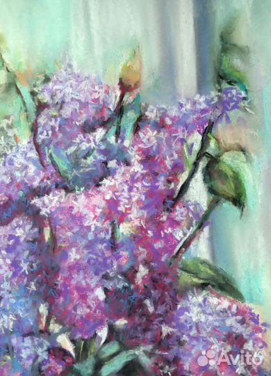 Картина с сиренью 