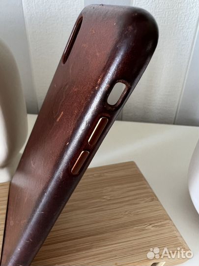 Оригинал Чехол на iPhone X Кожа Apple Айфон 10