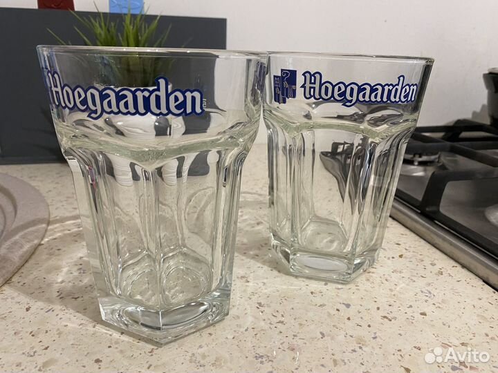 Коллекционные пивные бокалы Хугарден 0.5л