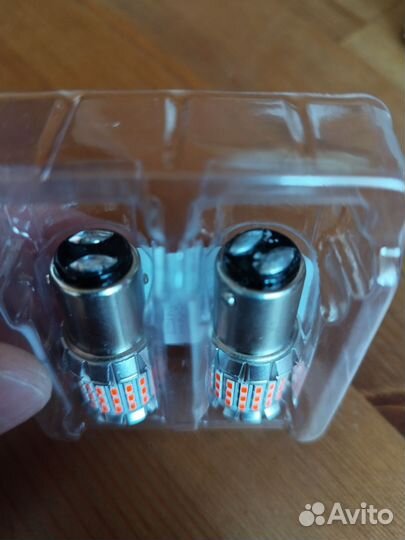 Лампа светодиодная красная Bay15d, P21/5W