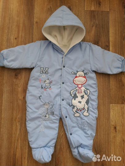 Комбинезон на малыша 3-6 мес