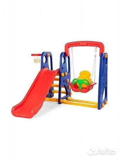 Игровые комплексы и горки Kinder Rutsche Schaukel Basketballkorb