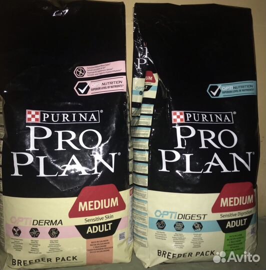 Purina PRO Plan сухой корм для собак 18кг