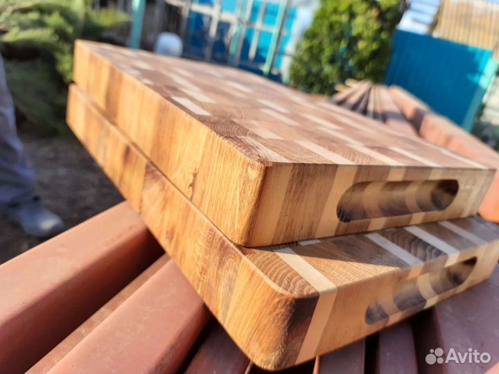 Доска разделочная дуб+ясень