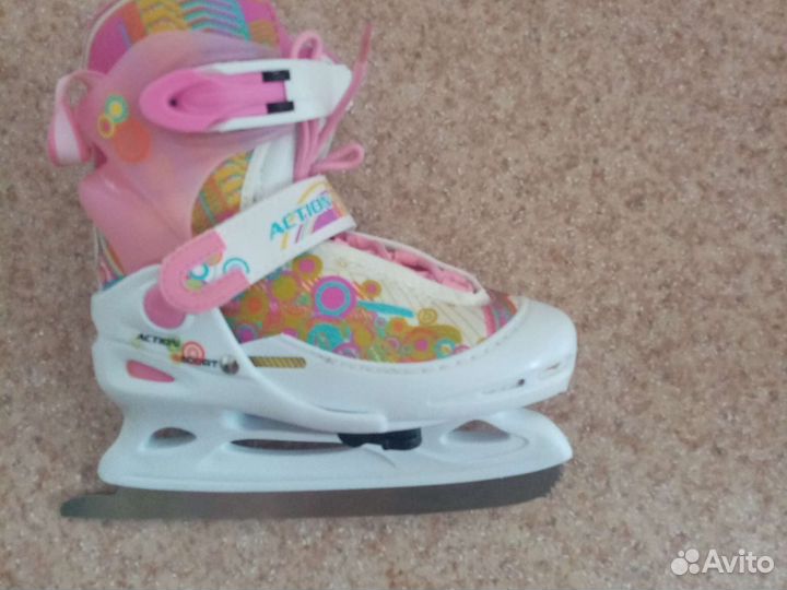 Коньки для девочки раздвижные