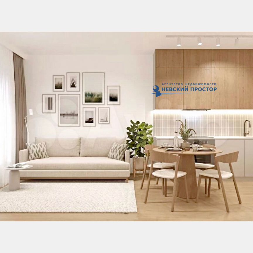 Квартира-студия, 23,6 м², 1/5 эт.