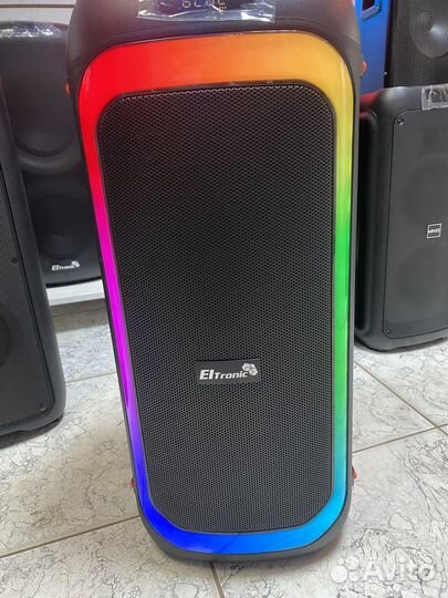 Мощная колонка с класным басом Eltronic 30-08