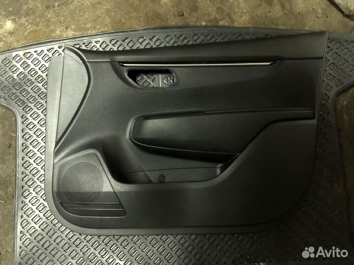 Общивка двери киа рио икс лайн максимальная