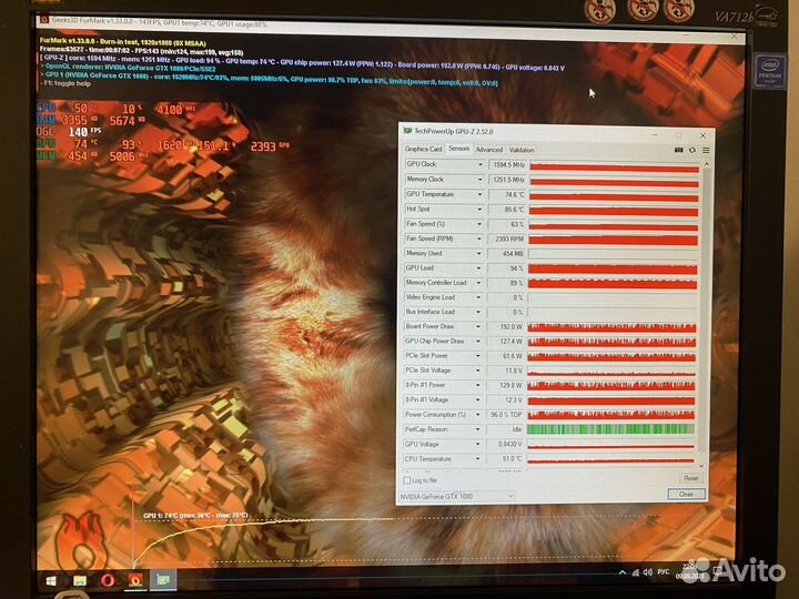 Gigabyte GTX 1080 8Gb gddr5x
