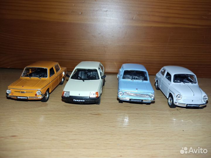Модели автомобилей 1:43 СССР