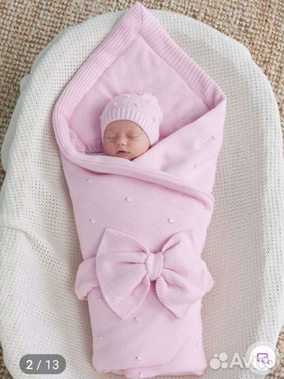 Конверт на выписку для девочки весна