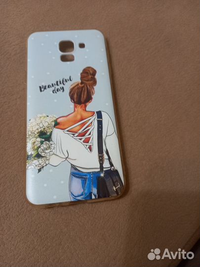 Силиконовый чехол для Samsung Galaxy J6