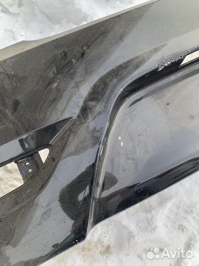 Бампер задний Hyundai Solaris хэтчбек 2013 г