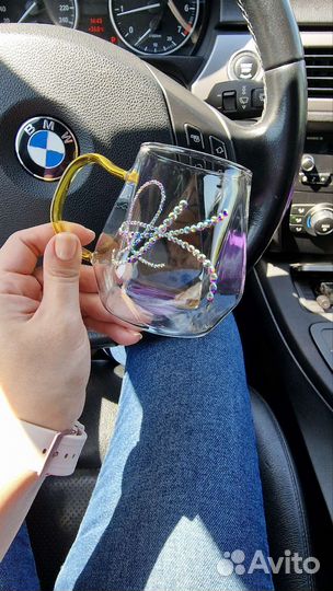 Кружка со стразами