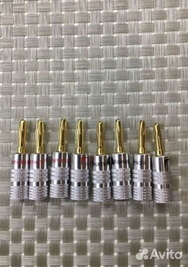 Коннекторы Nakamichi (бананы) разъем акустический