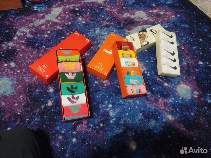 Носки в подарочной коробке