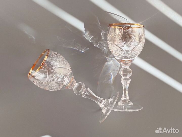 Набор хрустальных бокалов Bohemia \ 6 шт