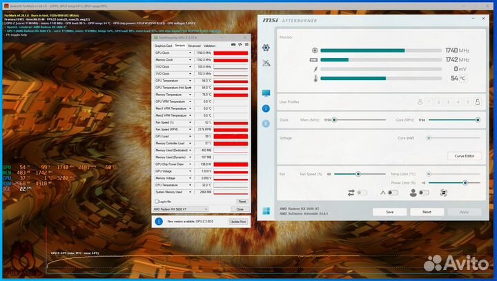Отличная ASRock Challenger D RX 5600 XT OC 6Gb