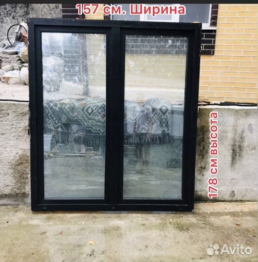 Окна пластиковые Рехау (Германия) Графит