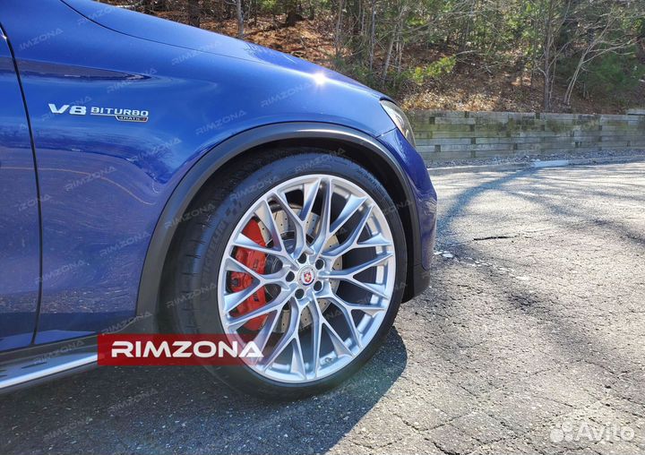 Кованые диски R22 на Mercedes GLC 260