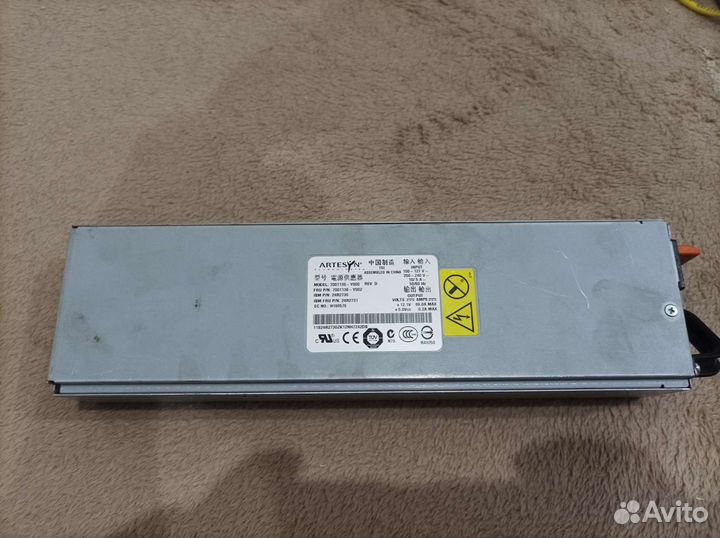 Серверный блок питания IBM 7001138-Y000, 835W