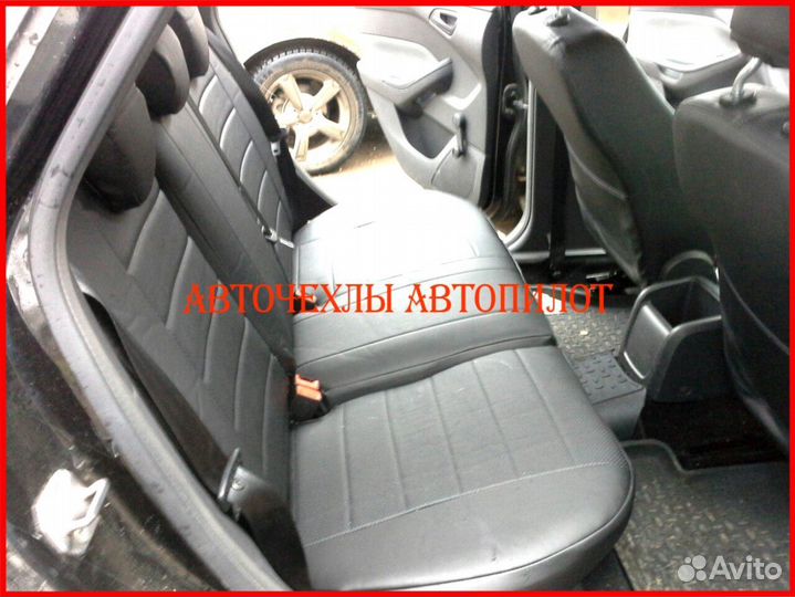 Чехлы Автопилот Ford EcoSport из экокожи чёрные